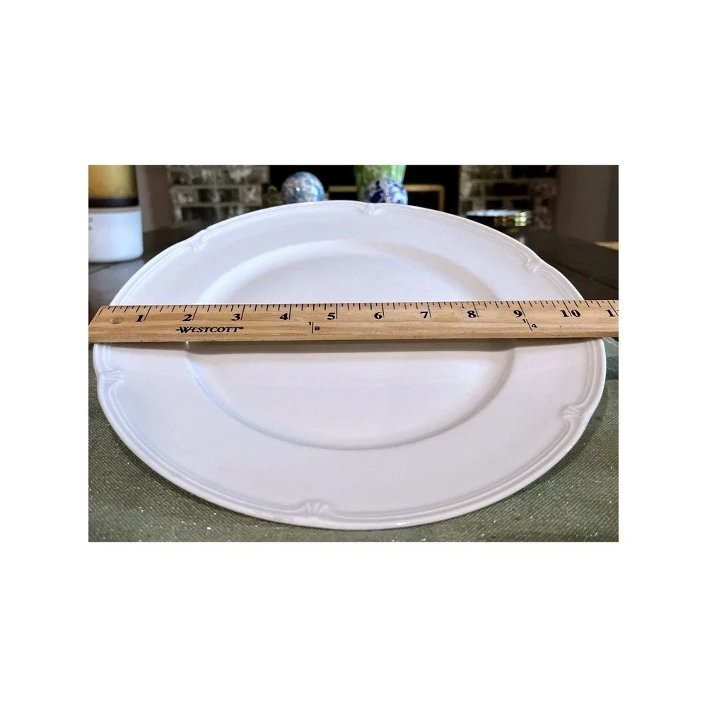Block China Spal Classic White Dinner Plate 10 3/4 
